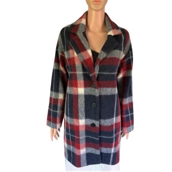 Tahari Wool Blend Plaid Shacket – Size Small - Picture 13 of 13